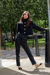 Bow Flat - Black