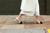 Bow Pump Heel - Gold Glitter
