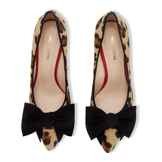 Bow Pump Heel - Leopard