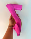 ReSELL - Bow Pump Heel - Pink 42