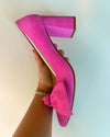 ReSELL - Bow Pump Heel - Pink 42
