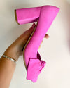 ReSELL - Bow Pump Heel - Pink 39