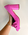 ReSELL - Bow Pump Heel - Pink 39