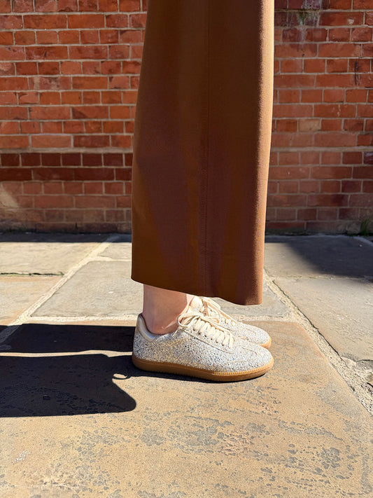 Sporty Trainer - Gold Glitter