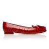 Tassel Flat - Red Croc