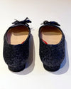 ReSELL - Tassel Flat - Navy Glitter 37