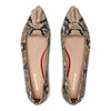 Tassel Flat - Snake/Beige