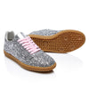 Sporty Trainer - Silver Glitter