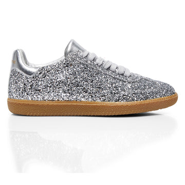Sporty Trainer - Silver Glitter