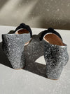 ReSELL - Bow Pump Heel - Silver Glitter 39