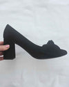 ReSELL - Bow Pump Heel - Black 39