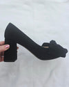 ReSELL - Bow Pump Heel - Black 39
