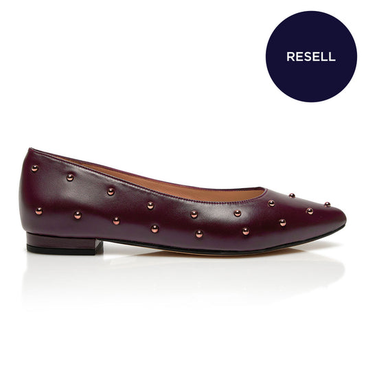 ReSELL - Bon Bon Flat - Burgundy 41