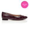 Bon Bon Flat - Burgundy