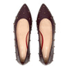 Bon Bon Flat - Burgundy