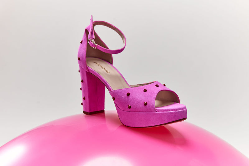 Bon Bon Platform - Pink & Red