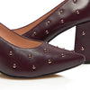 Bon Bon Pump Heel - Burgundy