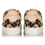 Classic Trainer - Leopard/Beige Suede