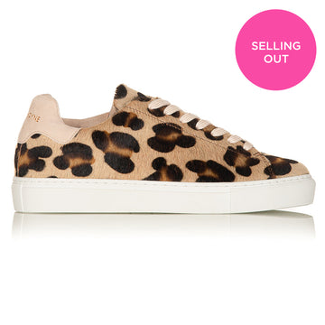 Classic Trainer - Leopard/Beige