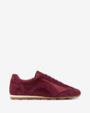 Kate Trainer - Burgundy Satin