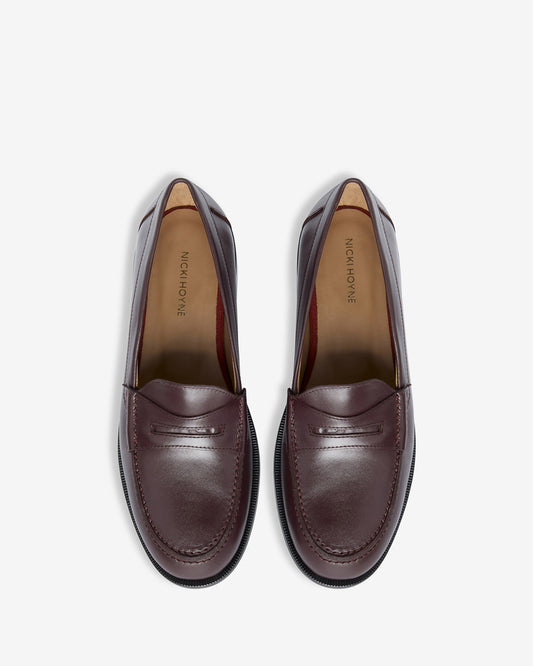 Leda Loafer - Burgundy