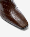 Lou Boot - Brown Croc