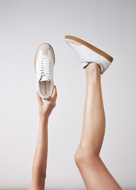 Sporty Trainer - White/Beige