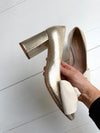 ReSELL - Bow Pump Heel - Gold Python/Ivory 37