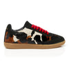 Sporty Trainer - Cow/Black