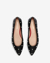 Bon Bon Flat - Black & Pearl