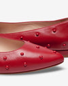 Bon Bon Flat - Red & Red