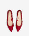 Bon Bon Flat - Red & Red