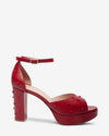 Bon Bon Platform - Red & Red