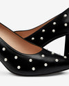 Bon Bon Pump Heel - Black & Pearl