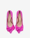 Bow Pump Heel - Pink