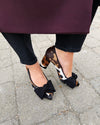 Bow Pump Heel - Cow