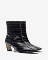 Lou Boot - Black Croc