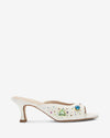 The Moment Peep Toe Kitten Heel - Ivory