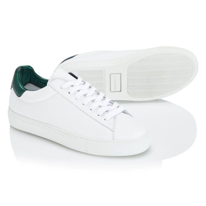 Classic Trainer - White/Emerald