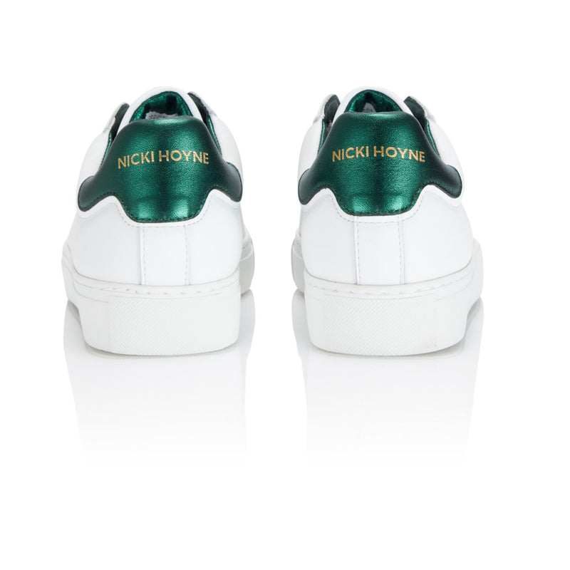 Classic Trainer - White/Emerald