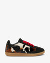 Sporty Trainer - Cow/Black