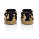 Sporty Trainer - Leopard/Black Suede