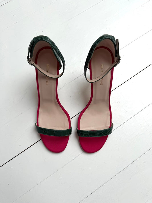 ReSELL - Out Out Sandal Sample - Green Croc 39