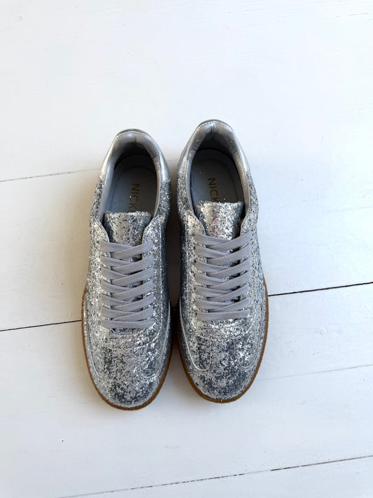 ReSELL - Sporty Trainer Sample - Silver Glitter 39