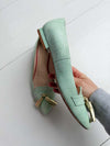 ReSELL - Tassel Flat - Mint/Gold 38.5