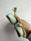 ReSELL - Tassel Flat - Mint/Gold 38.5