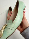 ReSELL - Tassel Flat - Mint/Gold 38.5