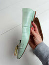 ReSELL - Tassel Flat - Mint/Gold 38.5