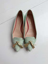 ReSELL - Tassel Flat - Mint/Gold 38.5