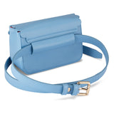 Scalloped Belt Bag - Baby Blue